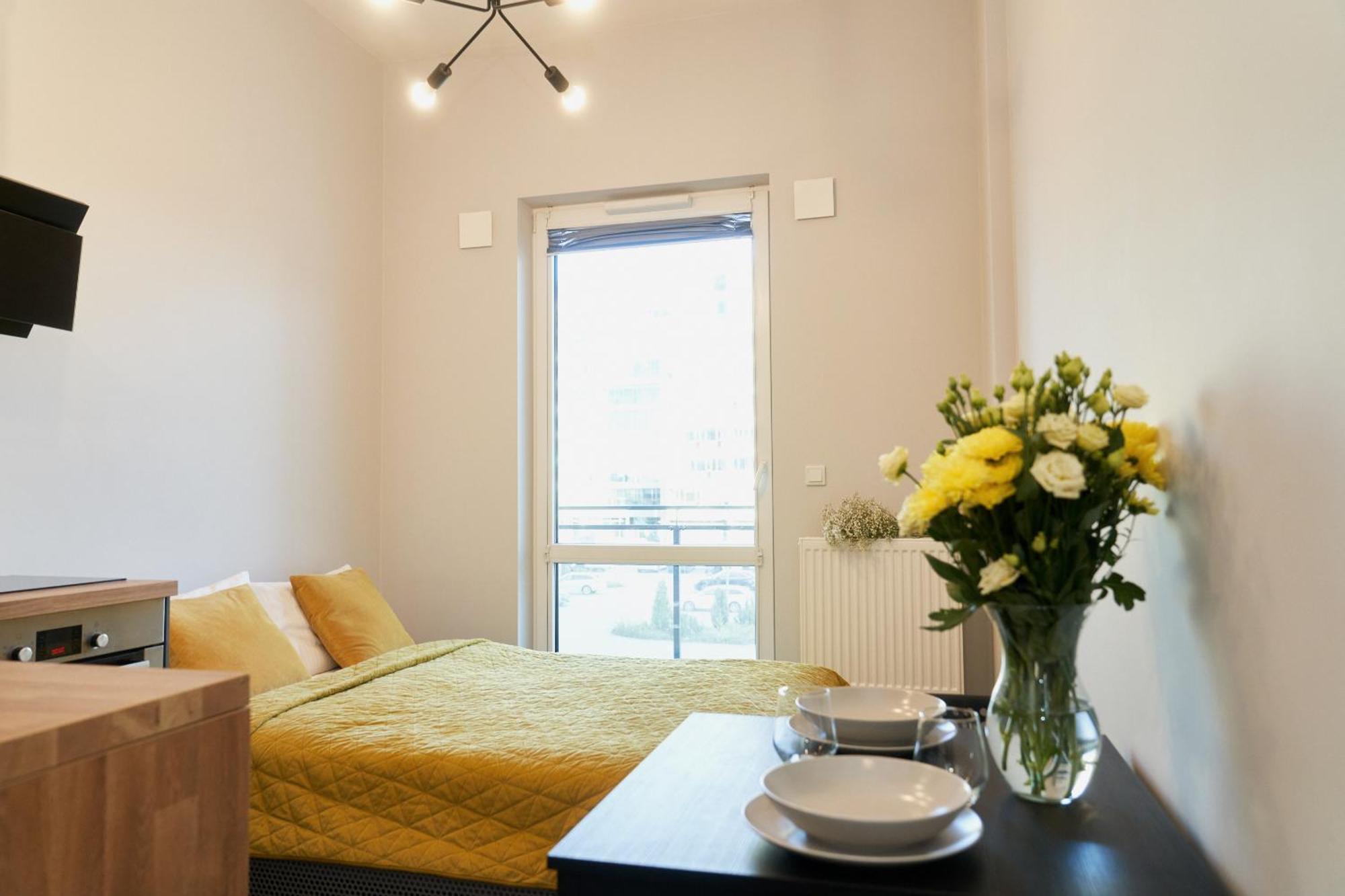 L66 Apartments วอร์ซอ ภายนอก รูปภาพ